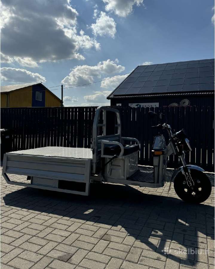 Elektrinis krovininis triratis motoroleris SL-06 - nuotraukos Nr. 13