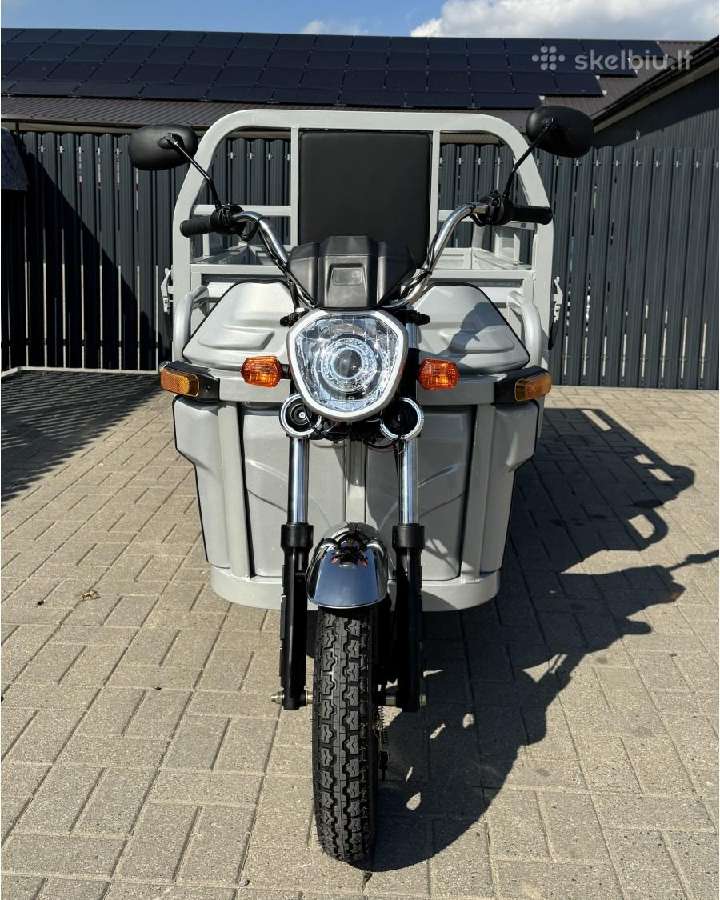 Elektrinis krovininis triratis motoroleris SL-06 - nuotraukos Nr. 14