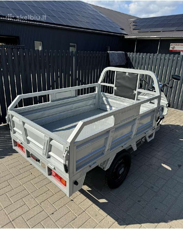 Elektrinis krovininis triratis motoroleris SL-06 - nuotraukos Nr. 16