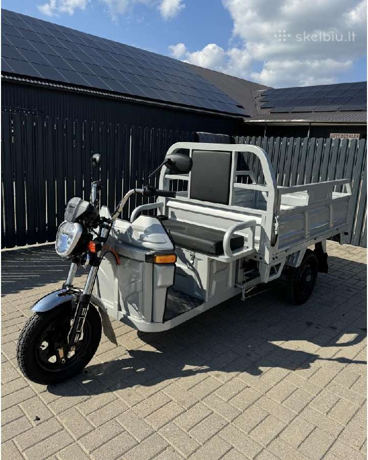 Elektrinis krovininis triratis motoroleris SL-06 - nuotraukos Nr. 17