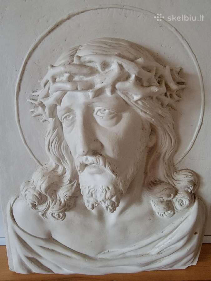Gipsinis Kristaus bareljefas - nuotraukos Nr. 2