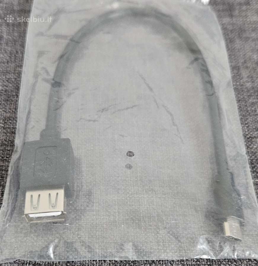 Duomenų perdavimo,pakrovimo laidas Usb ir Mini Usb - nuotraukos Nr. 2