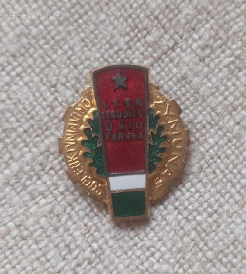 Ženkliukas Ltsr liaudies ūkio žymūnas