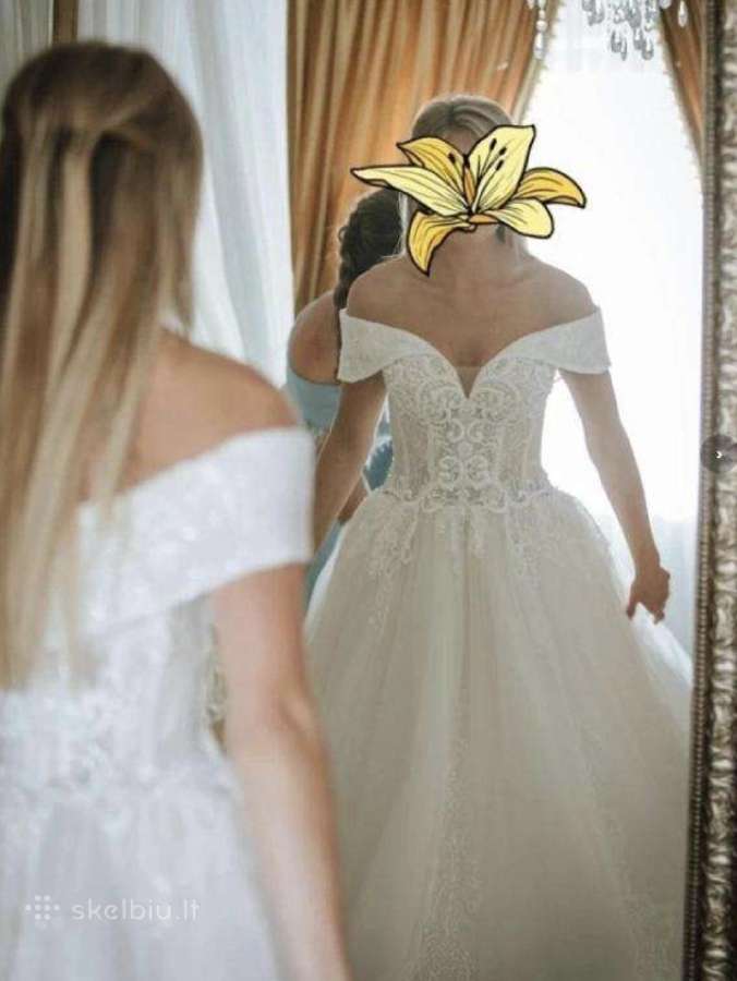 Vestuvinė suknelė Anna sposa amber Ivore spalva - nuotraukos Nr. 2