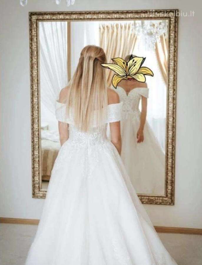 Vestuvinė suknelė Anna sposa amber Ivore spalva - nuotraukos Nr. 3