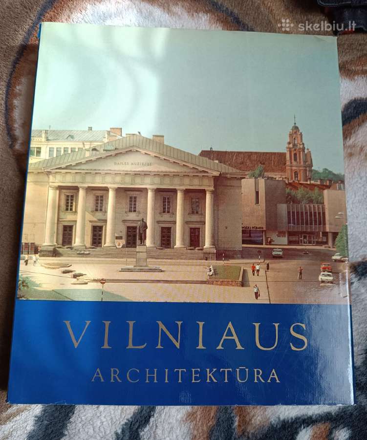 Knyga "Vilniaus architektūra" 1982m