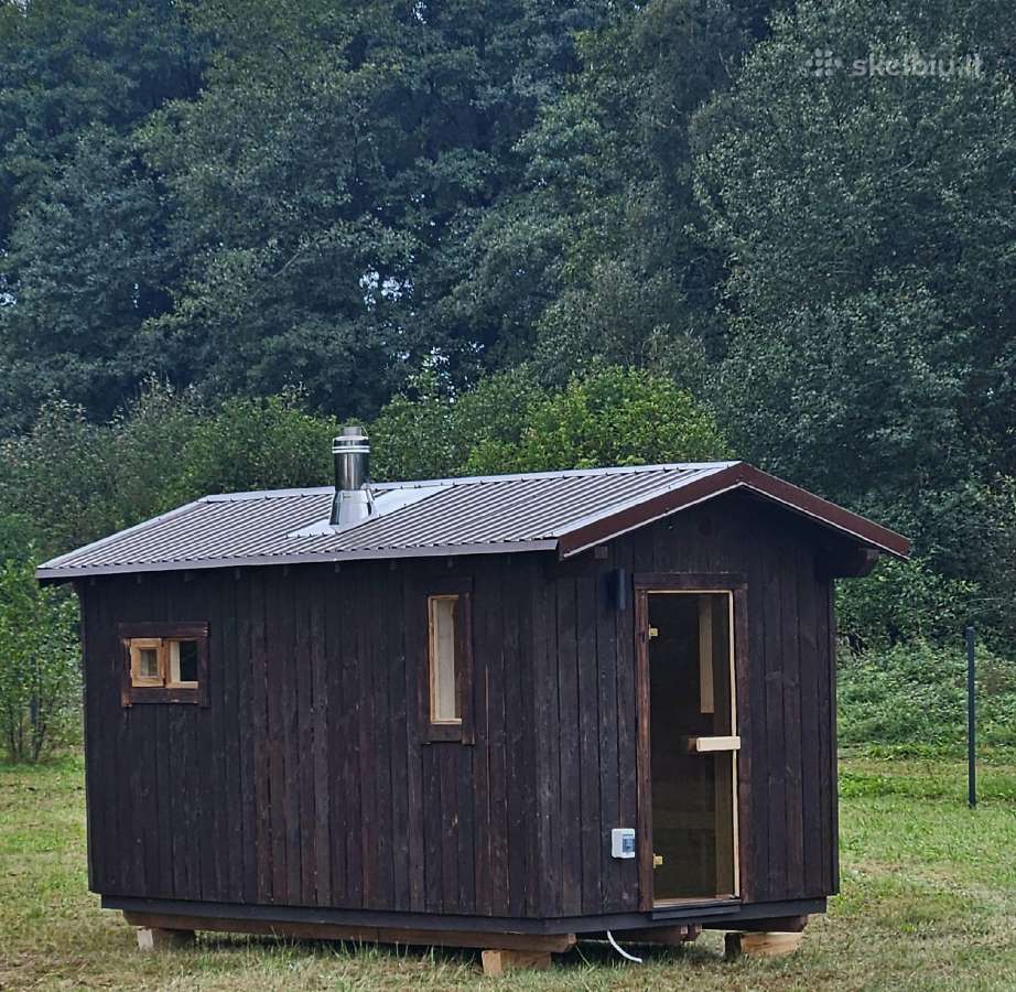 Pusapvalė pirtelė,pirtis, bačka,pirtys - nuotraukos Nr. 18