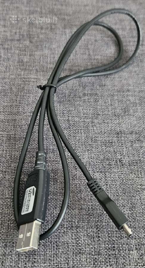 Dumenų perdavimo, pakrovimo laidas Usb ir Mini Usb