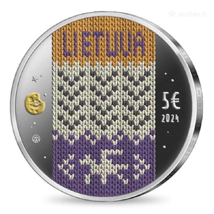 2024 Lietuva Dvylika brolių, sidabrinė moneta - nuotraukos Nr. 3