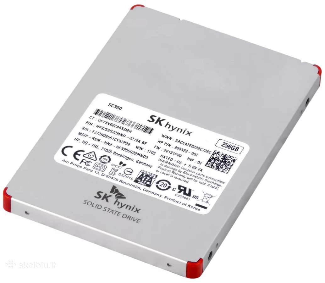 SSD 256gb hardai sk hynix sc300 2.5 7mm