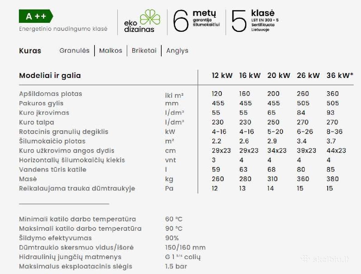 Aukštaitijos katilai - sumažintos kainos pas mus - nuotraukos Nr. 2