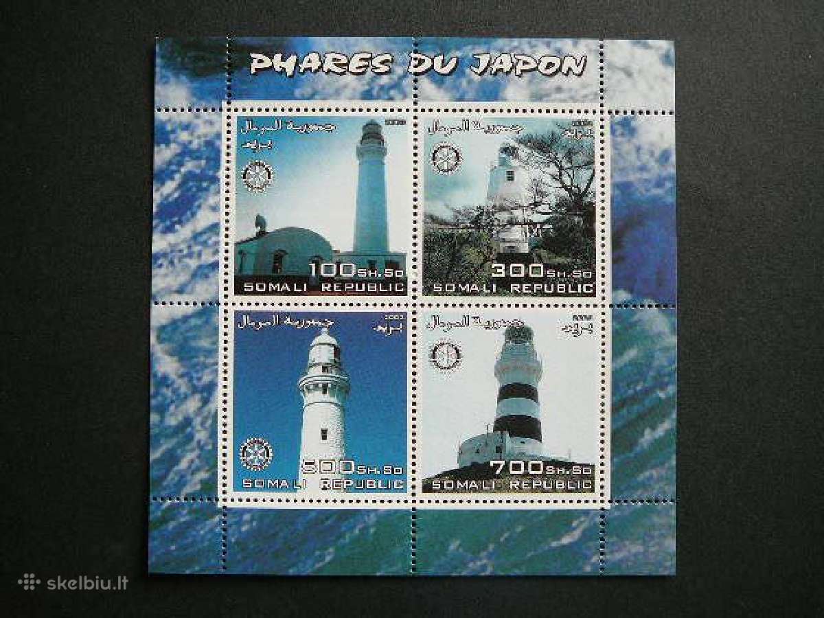 Svyturiai Somalis 2003 Mnh sml59