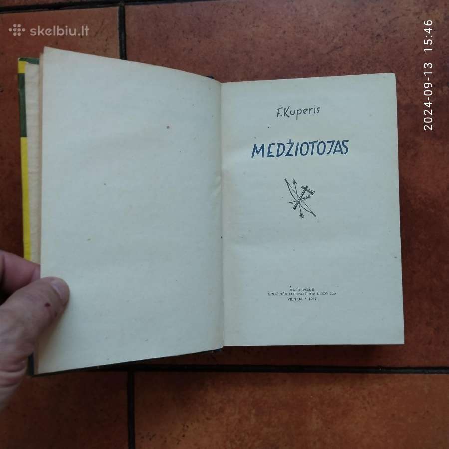 Džeimsas Fenimoras Kuperis "Medžiotojas" 1957 m. - nuotraukos Nr. 9