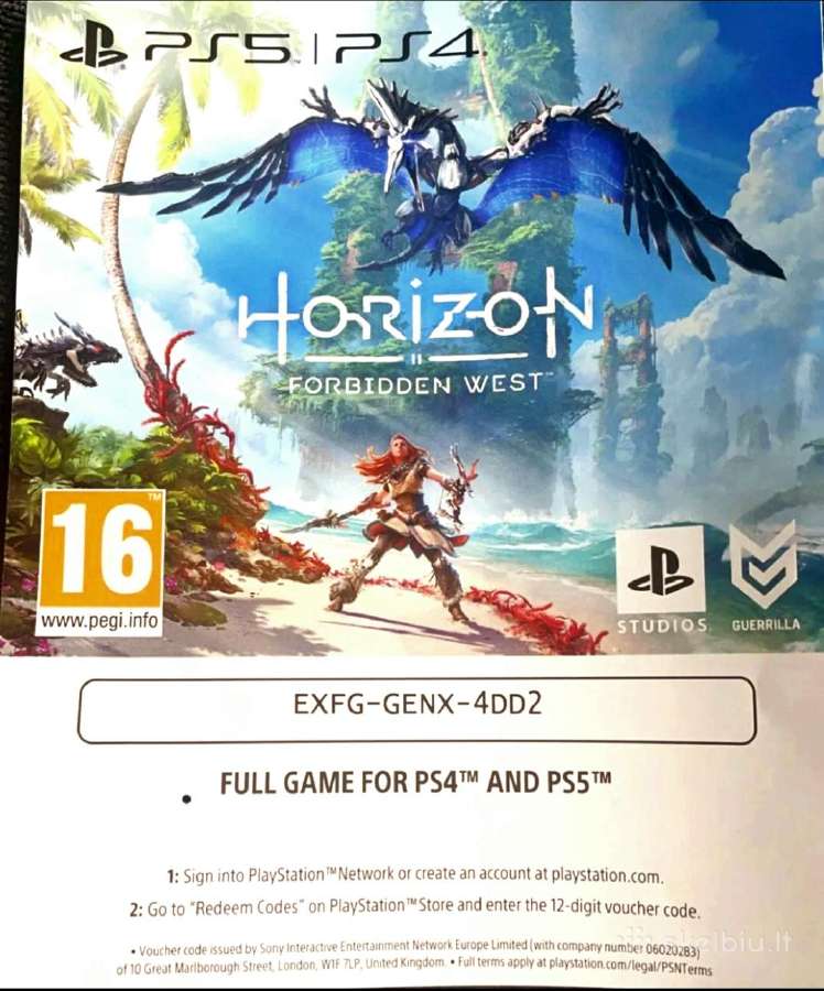 Horizon Forbidden West Ps5