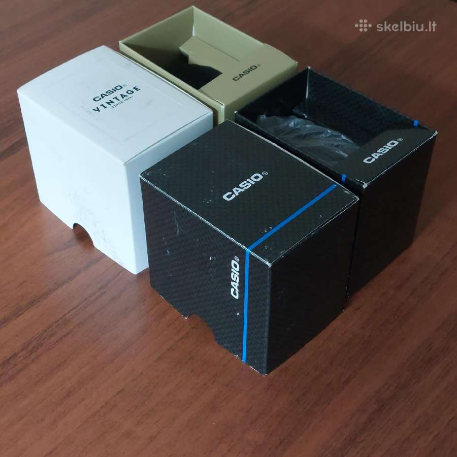 " Casio " laikrodžių dėžutės / Casio . - nuotraukos Nr. 3
