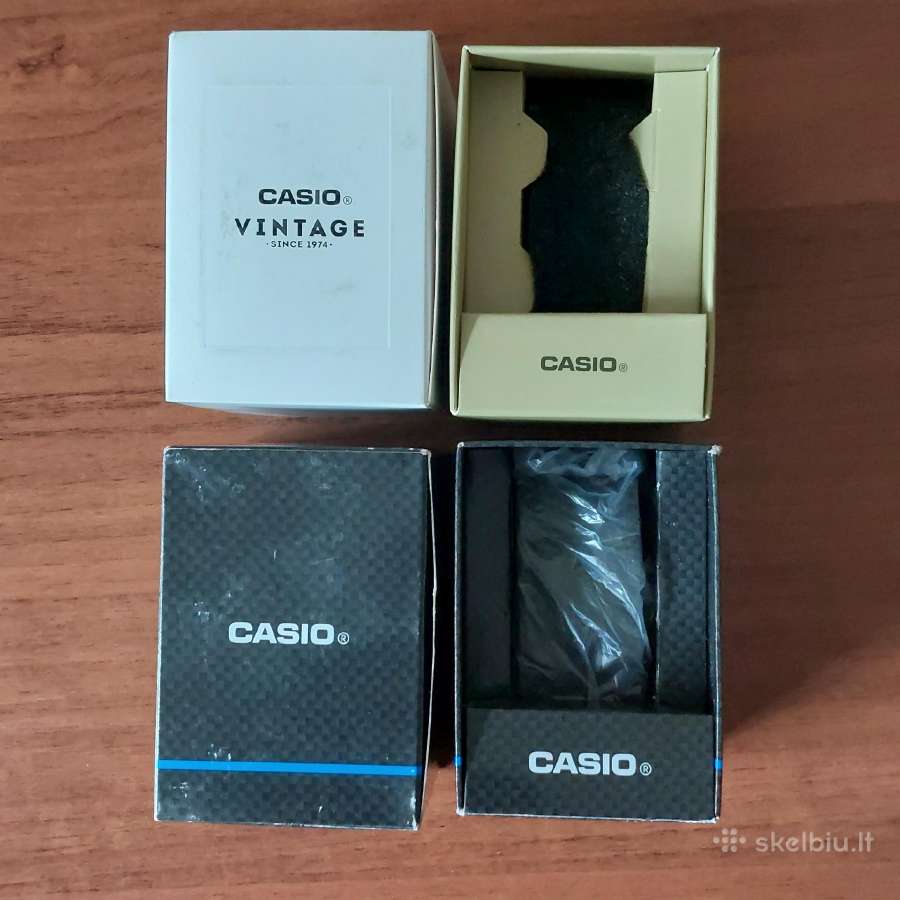 " Casio " laikrodžių dėžutės / Casio . - nuotraukos Nr. 4