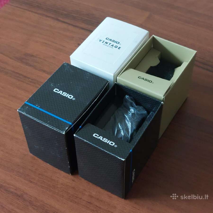 " Casio " laikrodžių dėžutės / Casio . - nuotraukos Nr. 6