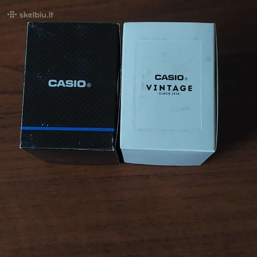 " Casio " laikrodžių dėžutės / Casio . - nuotraukos Nr. 7