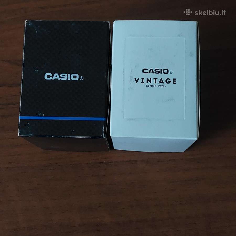 " Casio " laikrodžių dėžutės / Casio . - nuotraukos Nr. 10