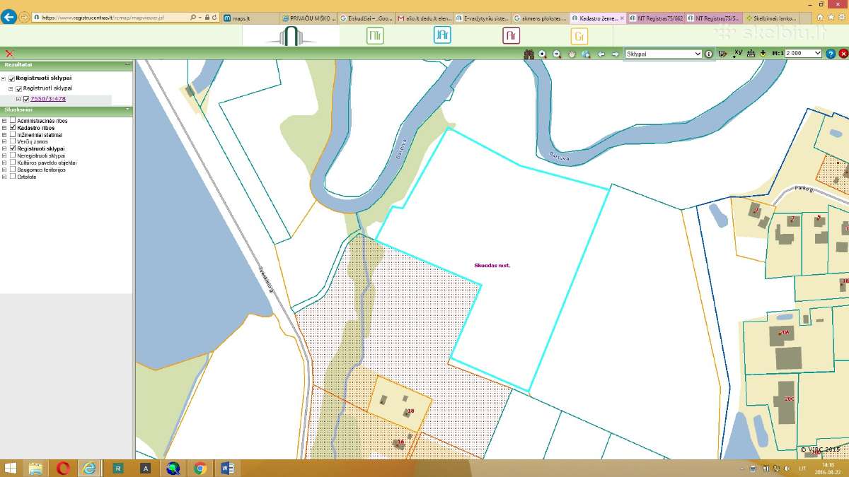 4,40 ha. Skuode prie Upės Bartuva namams statyti - nuotraukos Nr. 3