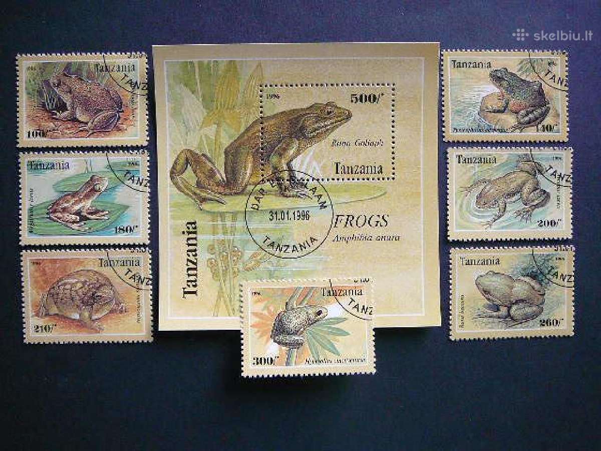 Varles Tanzanija 1996 antsp. tnz238