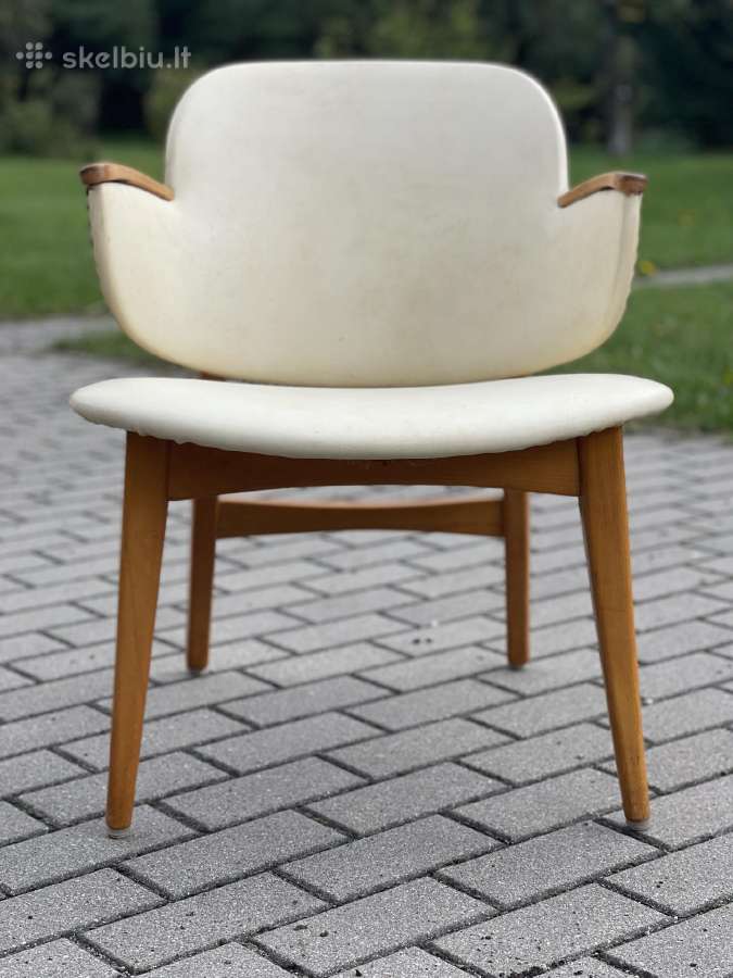Mid century labai retas kreslas Winnie - nuotraukos Nr. 4
