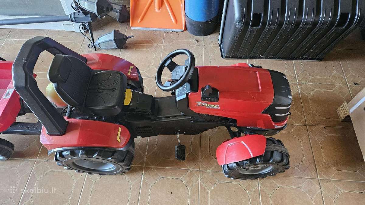 Rolly Toys traktoriukas X-trac Premium su priekaba - nuotraukos Nr. 2