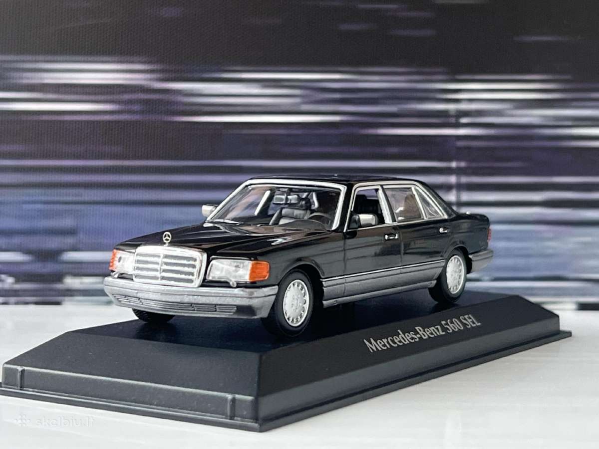 Mercedes Benz 560 Sel 1:43 - nuotraukos Nr. 3