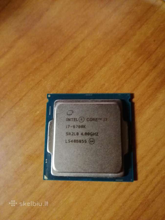 Parduodu i7 6700k - Skelbiu.lt