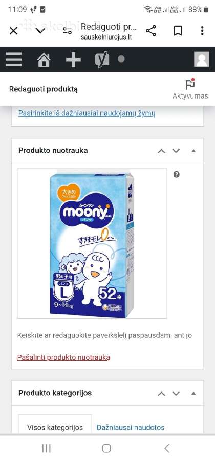 Sauskelnės, skalbimo priemonės,buitinė chemija - nuotraukos Nr. 13