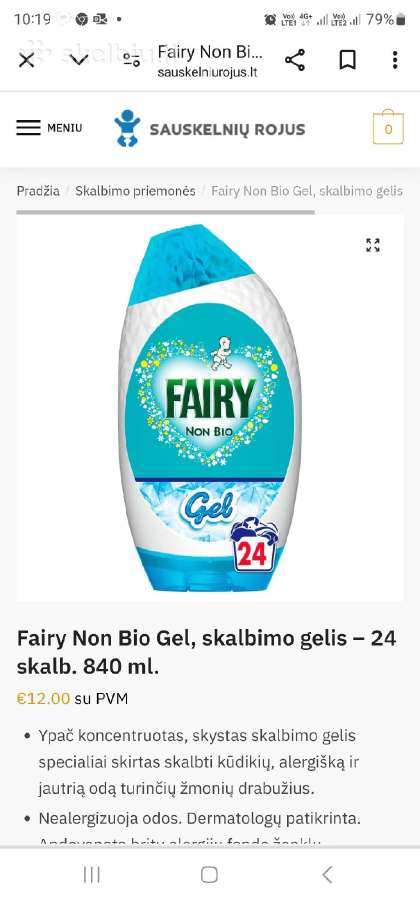 Sauskelnės, skalbimo priemonės,buitinė chemija - nuotraukos Nr. 17
