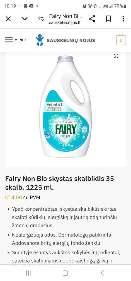 Sauskelnės, skalbimo priemonės,buitinė chemija - nuotraukos Nr. 18