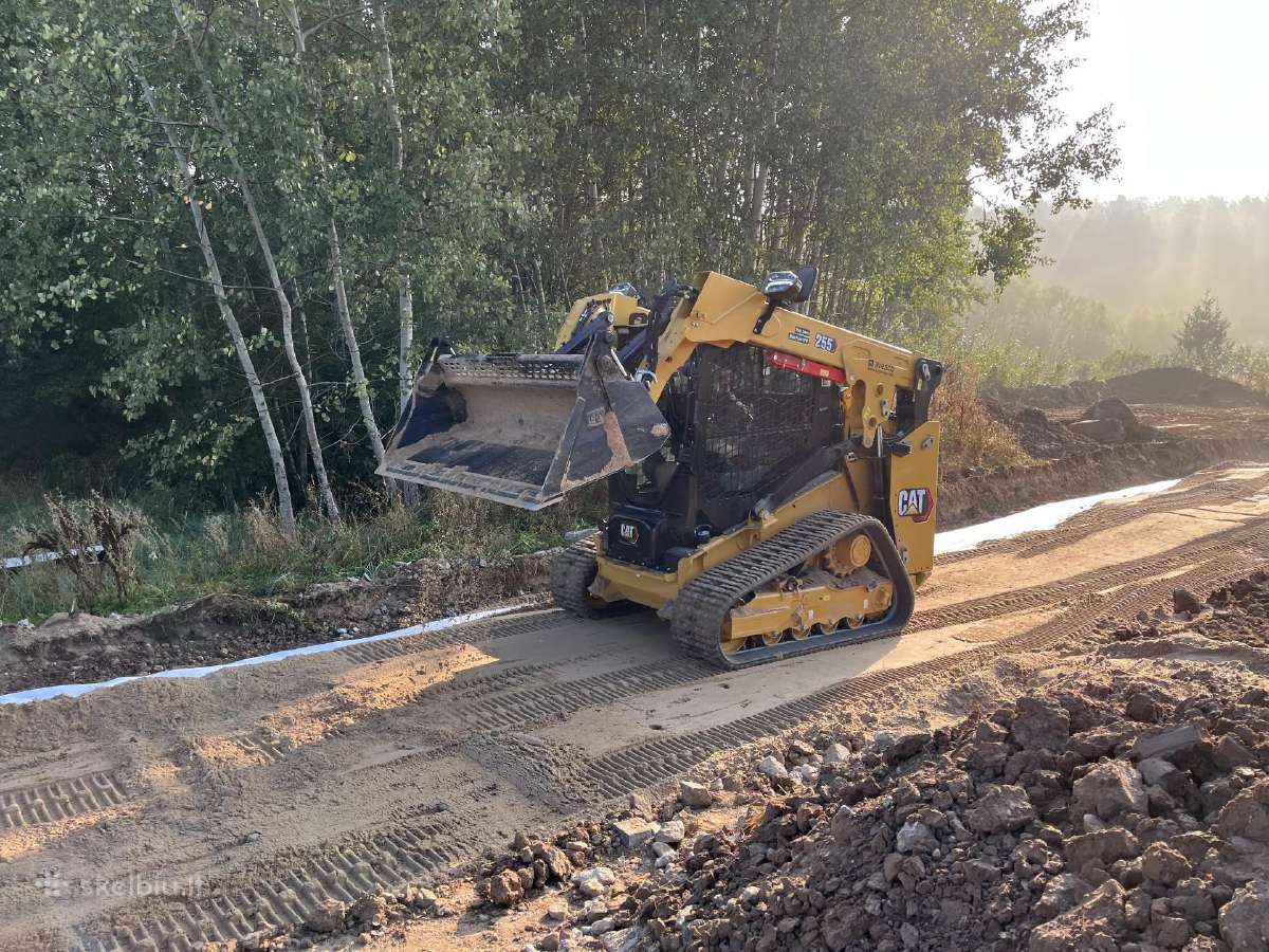 Vikšrinis mini krautuvas Cat255/ekskavatorius 6.5t - nuotraukos Nr. 17