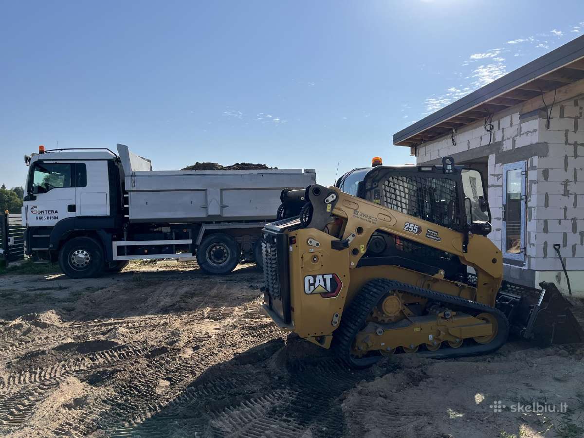 Vikšrinis mini krautuvas Cat255/ekskavatorius 6.5t - nuotraukos Nr. 37