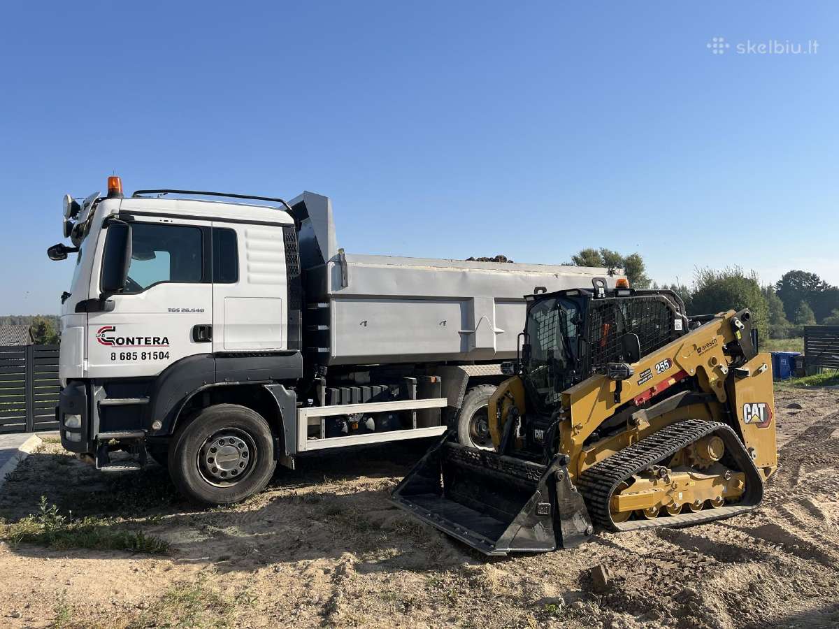 Vikšrinis mini krautuvas Cat255/ekskavatorius 6.5t - nuotraukos Nr. 12