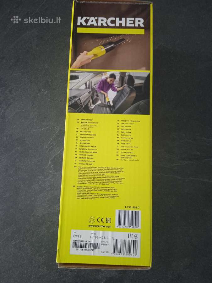 Karcher Cvh 2 ikraunamas dulkiu siurblys - nuotraukos Nr. 2