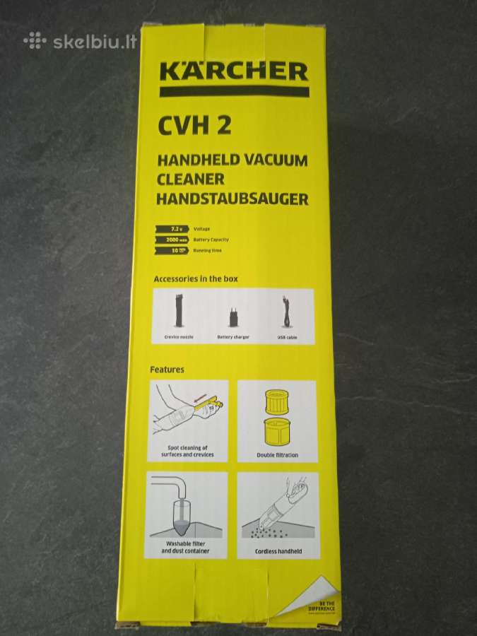 Karcher Cvh 2 ikraunamas dulkiu siurblys - nuotraukos Nr. 3