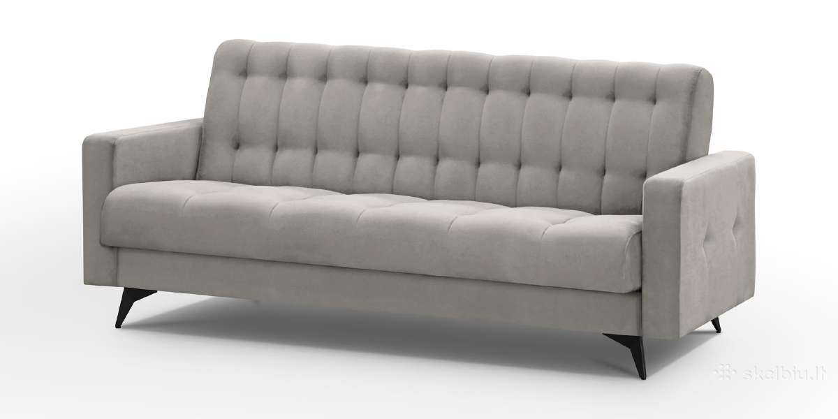 Minkšta sofa-lova "Gemi" su dėže patalynei - nuotraukos Nr. 10