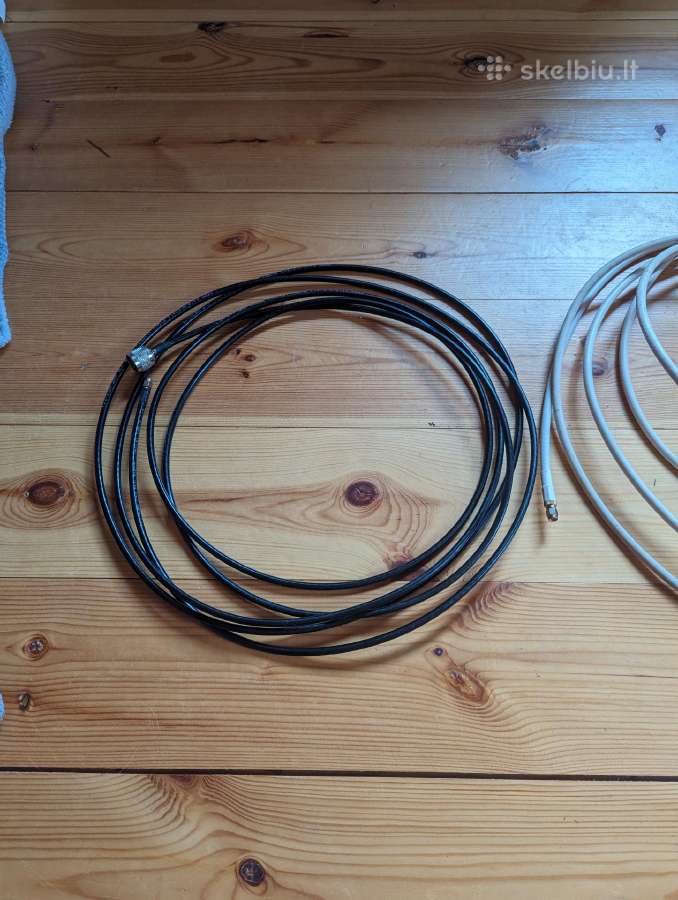 2x Antenų prailginimo laidas, N-male į Sma, 5m - nuotraukos Nr. 2