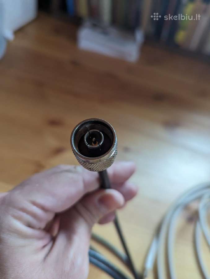 2x Antenų prailginimo laidas, N-male į Sma, 5m - nuotraukos Nr. 5