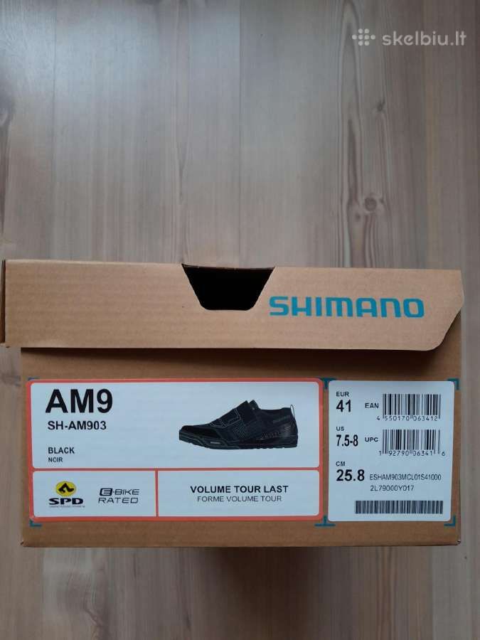 Dviratininko batai Shimano Am903 - nuotraukos Nr. 5