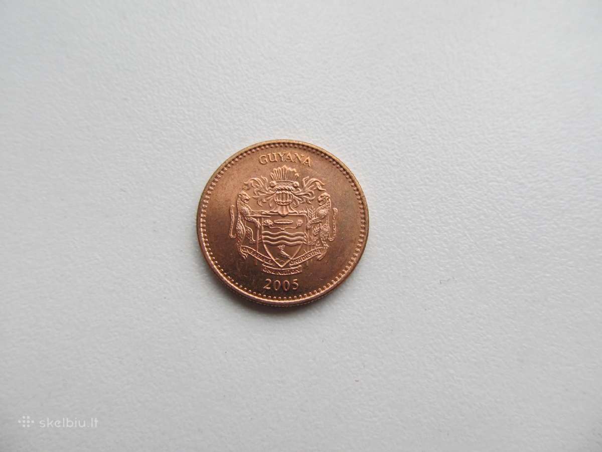 1 ir 5 doleriai , Gajana - nuotraukos Nr. 4