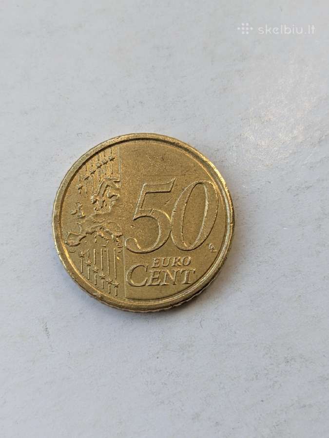 Vatikanas 2018m. 50 centų - nuotraukos Nr. 2