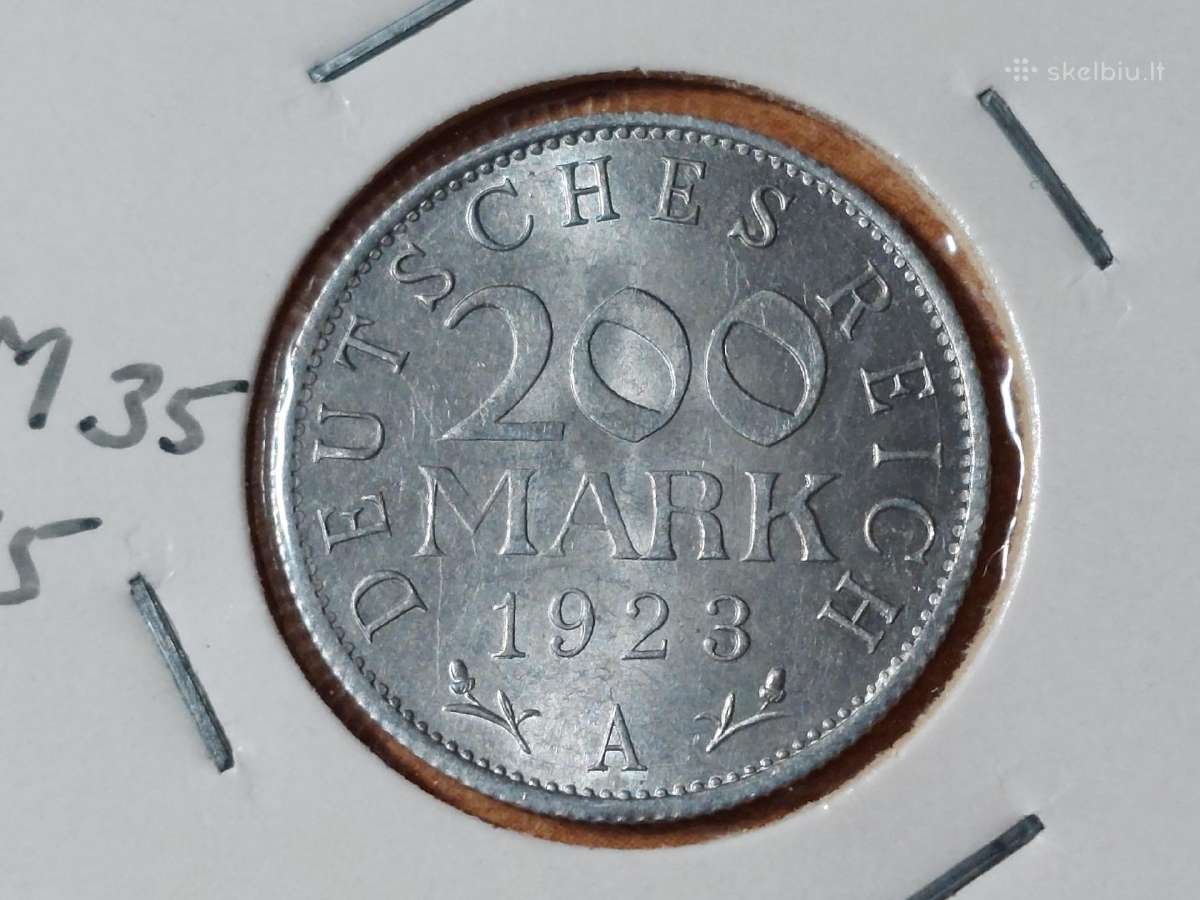 Vokietija 200 mark 1923 A