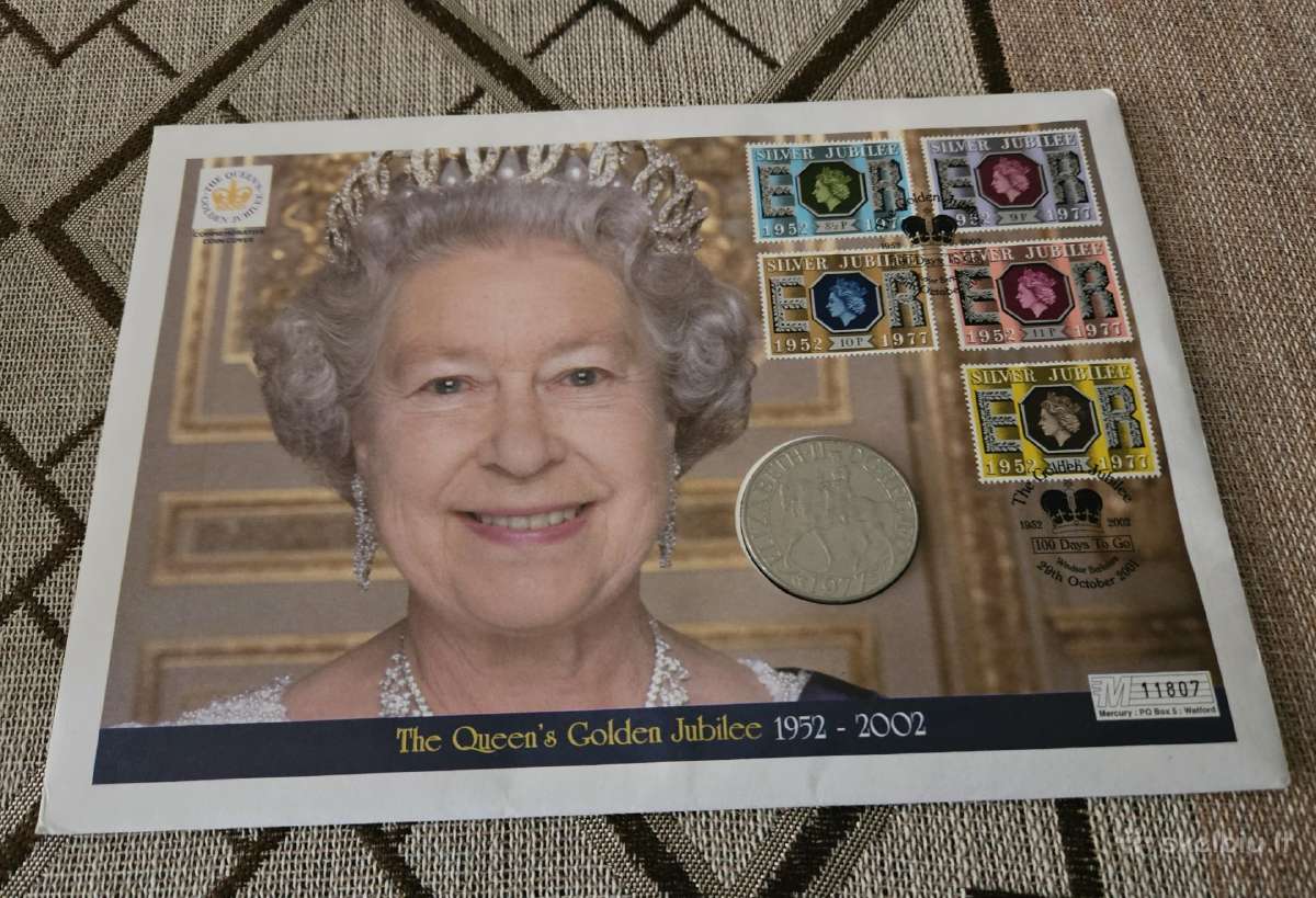 25 pensai, Elžbieta II, proginis įpakavimas