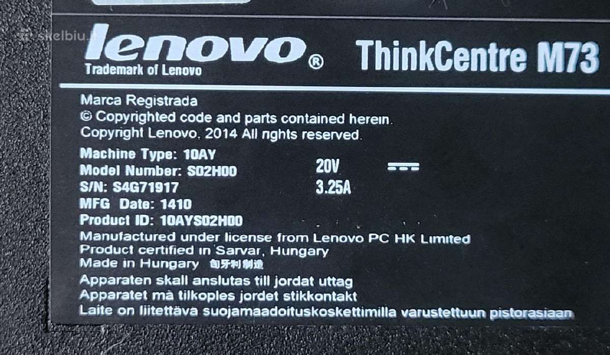 Retro žaidimu mažas Lenovo kompiuteris - nuotraukos Nr. 5