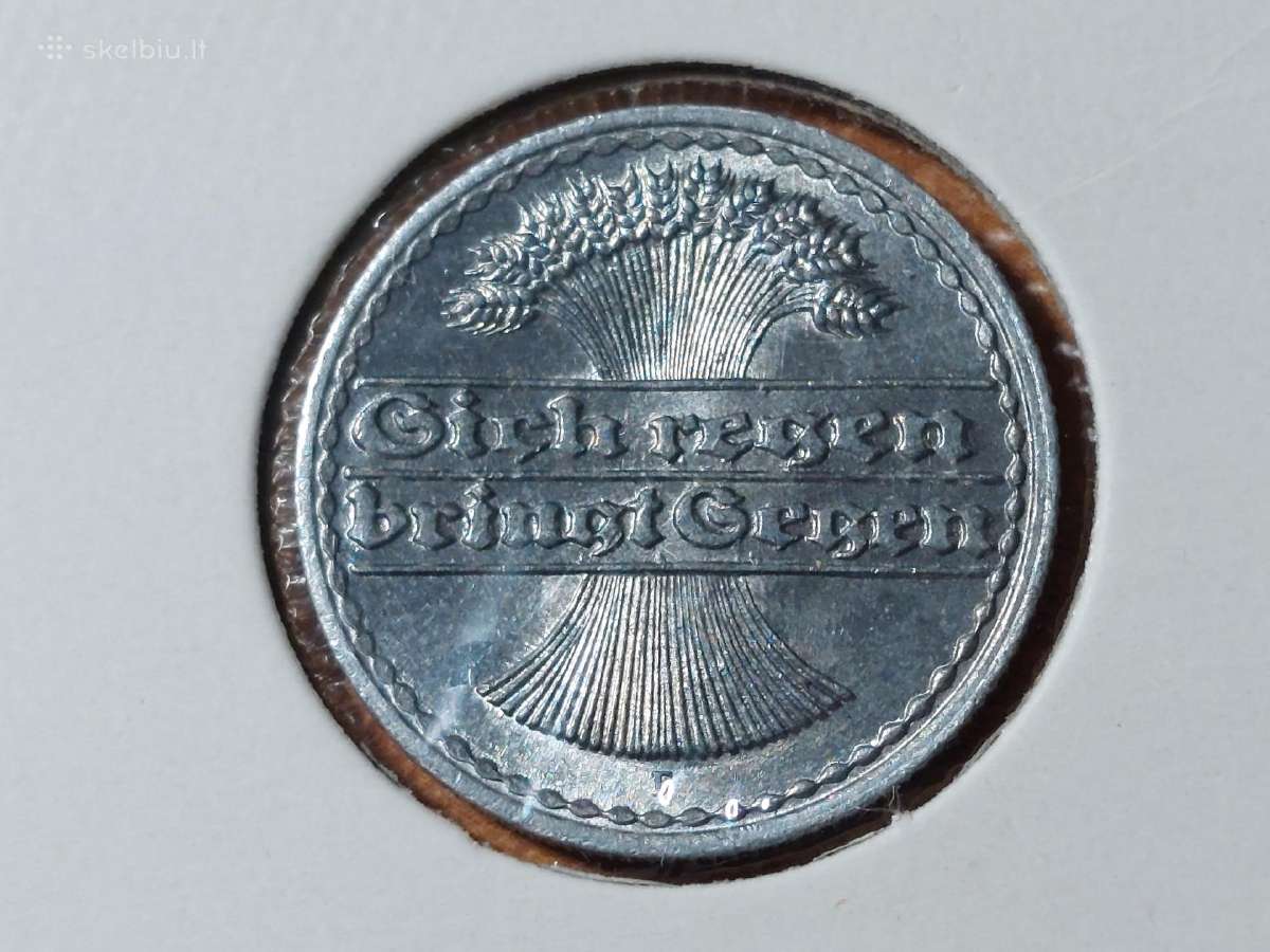 Vokietija 50 pfennig 1922 E - nuotraukos Nr. 2