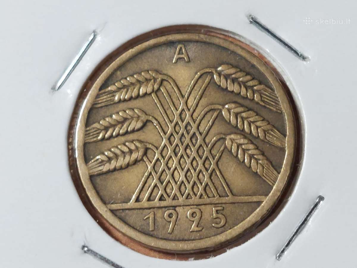 Vokietija 10 pfennig 1935 A - nuotraukos Nr. 2