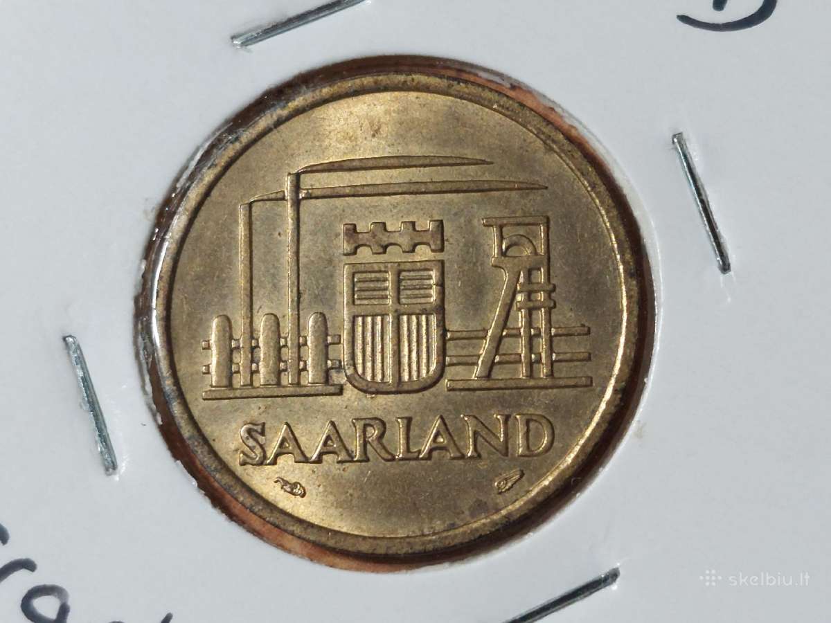 Saarland 20 franken 1954 - nuotraukos Nr. 2
