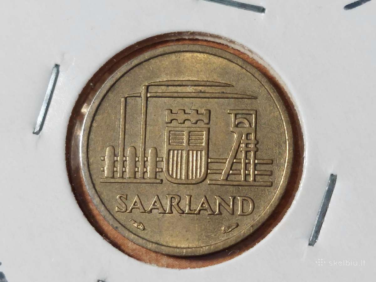 Saarland 10 franken 1954 - nuotraukos Nr. 2